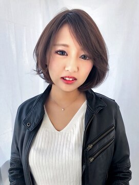 ステレオ ヘアデザイン 安城店(STEREO HAIR DESIGN) 大人ショートボブ