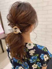 【ＷiLL水谷】夏のヘアアレンジ！デート、女子会に！