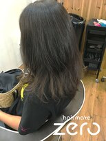 ヘアメイクゼロ 坂戸駅前店(hairmake zero) ゼフィラム　グレージュ　アディクシー