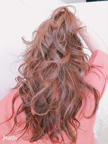 ヘアーアンドビューティー ギブリ(Ghibli) 3dからーでピンクブラウン