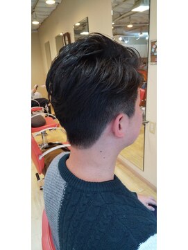 エイチエアー アルファ H'air alfa つつじヶ丘北口店 部分パーマツーブロック