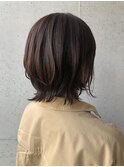 外ハネ× ひし形スタイル