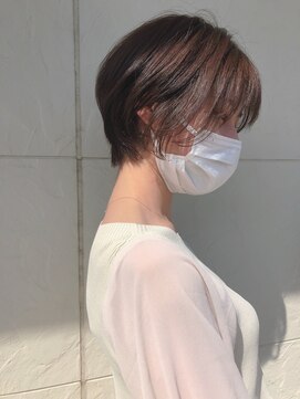 ポレン ドレッサーズ(Pollen Dressers) 30代40代似合わせショート ナチュラルさ◎自然体ショートヘア