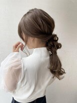 オーロ 西大寺店(ORO)&nbsp;大人ローポニーアレンジ