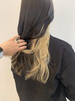 五番街 《五番街》イエローベージュインナーカラー 