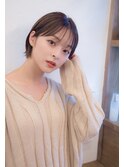 【Lilou】冬の耳かけ抜け感ヘア.ミストバング.グレイアッシュ