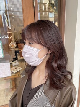 ネオリーブ クタ 町田店(Neolive kuta) 韓国風フェイスレイヤー×ピンクベージュ【町田/町田駅】