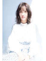 マッシュアンドマッシュアヴェダ ららぽーと福岡店(mash&mash AVEDA)&nbsp;アッシュベージュ/シースルーバング20代30代　ららぽーと福岡