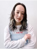ラフウェーブ_ショコラベージュボブルフベビーバング_38642