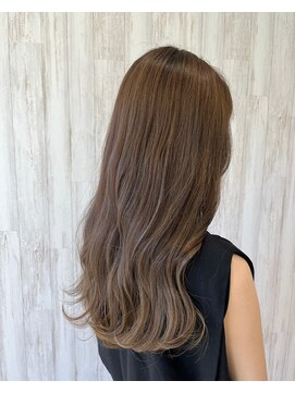 ソポレ(sopolle) ミルクティーグレージュ×ロング