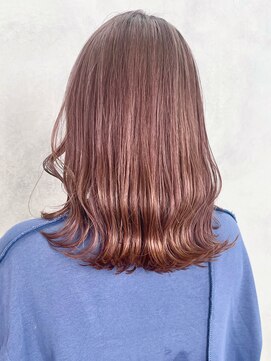 アイティーバイアルバム 松戸店(IT by ALBUM) モーブジュミディ_外ハネボブセクションカラー_ba377192