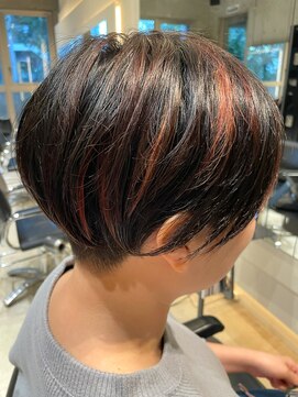 ヘア デザイン リスク(HAIR DESIGN RISK) 【三鷹　RISK 大橋佳菜子】アシメショート