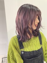 ニコフクオカヘアーメイク(NIKO Fukuoka Hair Make)&nbsp;【NIKO】色落ちまでカワイイ大人気ラベンダーカラー