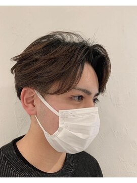 美容室 スタジアム(Stadium) 髪質改善　メンズ　アップバング