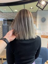 ラフ(LAFF)&nbsp;#黒髪#ボブルフ#ネビージュ#小顔#ワンレン