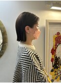 耳掛け切りっぱなしボブ