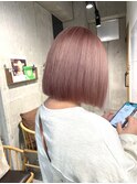 ピンクベージュBOB担当SAYA