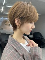くびれ美人ショート/ショートヘア/ショートカット／30代