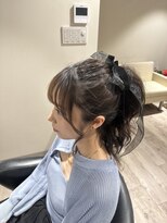 アンテナスクエア 徳島富田町店(ANTENA SQUARE)&nbsp;遊びに最適！ポニテゆる巻きアップ♪