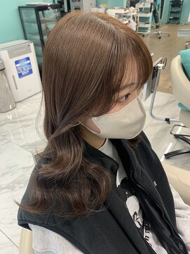 リーホリエ(Lee Horie) 【mio】ブリーチなしでなんちゃってミルクティー♪