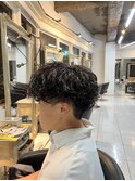 波巻きパーマ スパイラルパーマ 波巻きスパイラルパーマ