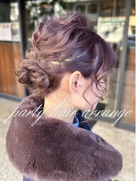 カフェアンドヘアサロン リバーブ(cafe&hair salon re:verb) ヘアアレンジ