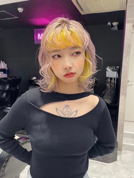 ティアム 渋谷店(Tiam shibuya) イメチェン/レッドブラウン/フルバング/似合わせカット/渋谷駅