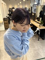 ジーニー 横浜(giinii)&nbsp;ショート__大人美人ショート__ラベンダーアッシュ__TEN TEN