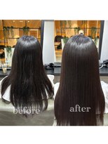 ノアランス 池袋(noah rance)&nbsp;縮毛矯正×髪質改善×艶髪ストレートヘア