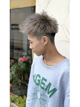 ヘアースペース サイ(Hair Space SAI) ジェットモヒカン　シルバーアッシュ