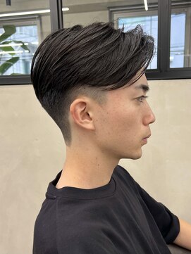 ニコ トウキョウ 渋谷(nico TOKYO) センターパート/ニュアンスパーマ/アップバング