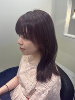 トッカ ANNEX京都河原町(tocca)&nbsp;ミディアムレングス×ピンクブラウン