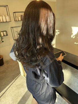 メデル(mederu) コテ巻き風パーマデジタルパーマミディアムパーマ20代30代40代