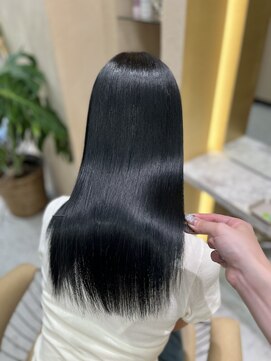 プアメリア 名古屋(Puamelia) 髪質改善カラー　ブラック