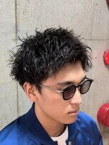 アンシェル(an-ciel)&nbsp;スパイキーピンパーマ