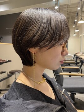 エトラ 渋谷店(etora) センターパート　ハンサムショート　ジェンダーレス