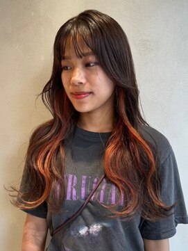 ニュートン(NEWTON) インナーカラー20代30代髪質改善ハイライトインナーカラー立川