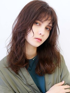ラフィス ヘアー ミミ 流山おおたかの森店(La fith hair Mimi) 【La fith】メルティカラー×無造作ウェーブ