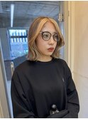 フェイスフレーミング*ベージュカラー