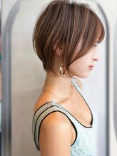 【美シルエット☆顔まわりのバランス】シルエットの綺麗さと顔まわりのニュアンス◎お手入れも簡単！