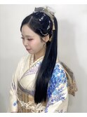 振袖着付け