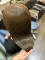 グラス 春吉1号店(glass)&nbsp;【髪質改善】カラー+ミネコラ水素トリートメント【standard】