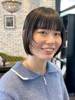 エン(YENN)&nbsp;ボブ　レイヤーボブ　顔まわりレイヤー