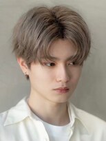 ハバナ 立川(HAVANA) 韓国マッシュダークアッシュニュアンスパーマメンズカット黒髪