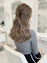 アオアクア バイ グルグル 小岩店(ao akua by GULGUL)&nbsp;小岩/レイヤーカット/ダブルカラー/ブリーチなしカラー/顔周り