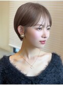 ショート/丸顔/面長/前髪あり/前髪なし/20 代/30代/40代