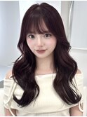 ハイライトカラーミルクティーベージュケアブリーチダブルカラー