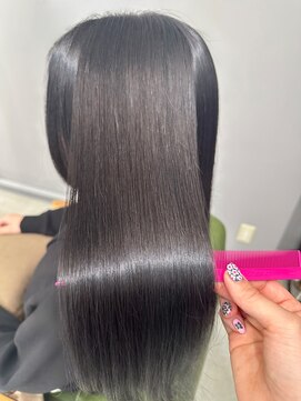 ヘアーアンドビューティーザ エフ(Hair Beauty the F) *髪質改善カラー_ディープパープル_m227