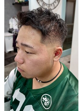 レリンク 横浜西口(LeLink) ワイルドアップバング×スキンフェード