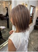 ワンブリーチで叶うミルクティーベージュ